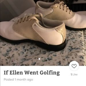 Vintage styled Etonic saddle loafers